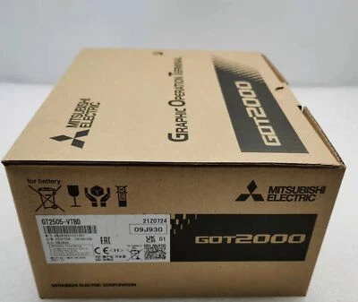 MITSUBISHI GT2505-VTBD HMI Touch Panel GT2505VTBD New In Box Expedited Shipping - Image 1 of 4