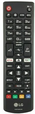 New Replace AKB75095308 For LG TV Remote Control 43UJ6309 49UJ6309 AKB75095307 - Image 1 of 4