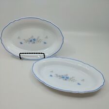 Arcopal France Table Charm Oval dessert/salad  plate with lovely floral design.