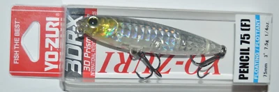 Lápiz yo zuri 3dr-x 75 walk the dog 3" prisma plata negro r1434-psbl Foto 1 de 3