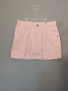Oshkosh Girls Pink/White Stripe Pleated Skort Spring/Easter Size 14 - Picture 1 of 9