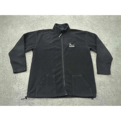 Guinness Fleece Jacket Mens XL Full Zip Beer Embroidered Logo - Image 1 of 4