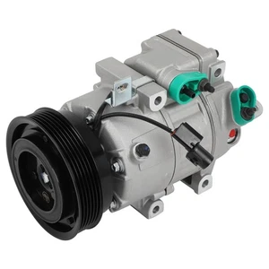 A/C Compressor w/ Clutch For Hyundai Sonata 2.4L 3.3L 2006-2007 2008 - Picture 1 of 6