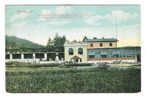 Cartolina Wittenbergen trattoria Gustav Herbers - Amburgo Rissen Feldpost FP 1915 - Foto 1 di 2