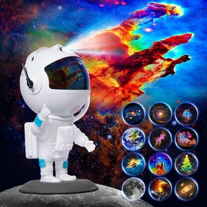 Astronaut Galaxy Projector, Star Projector with 12 Space Films, Galaxy Projec... - Picture 1 of 8