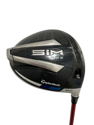 TaylorMade SIM Max 12.0* Driver Ventus Red 5A Senior Graphite READ - Image 1 of 4