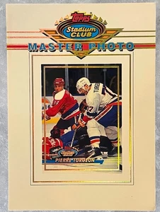 1993-94 Stadium Club Master Photo S2 #9 Steven Finn 5x7 Quebec Nordiques - Bild 1 von 3