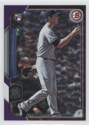 2015 Bowman Purple Ice /50 Bryan Mitchell #127 Rookie RC - Image 1 of 2
