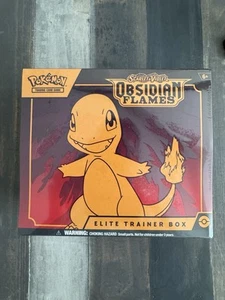 Pokemon Elite Trainer Box ETB Scarlet Violet Obsidian Flames Sealed and NEW - Imagen 1 de 5
