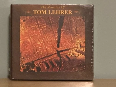 The Remains of Tom Lehrer 3 CD Box Set + 80 Book w/ Lyrics Rhino OOP Brand New! - Image 1 of 4
