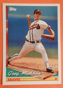 Greg Maddux 1994 Topps #499 Atlanta Braves HOF - Picture 1 of 6