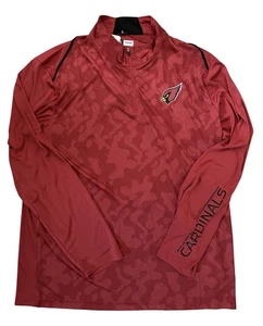 Arizona Cardinals NFL Team Apparel Langarm 1/4 Zip Pullover - Herren XL - Bild 1 von 5