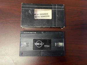 1994 Chevrolet Corvette Owners Manual Supplement VHS Tape - Picture 1 of 1