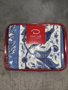 (1) Oscar An Oscar DecLa Renta maßgeschneiderter Volant. Farbe-blau Stil Knightsbridge - Bild 1 von 5