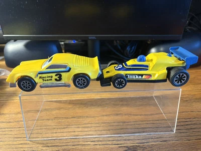 COCHE DE CARRERAS TONKA INDY 500 AÑOS 70 1/32 USADO 2,75”W2”T6”L+CAMARO #3 USADO RARO HF Foto 1 de 4