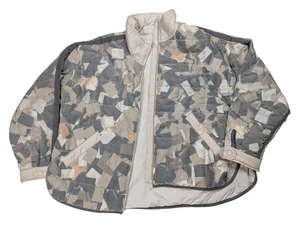 Free People Pippa Packable Puffer Jacket Women Large Scrap Repurposed Oversized  - Bild 1 von 16