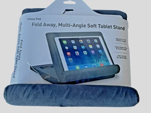 Pillow Pad Fold Away IPad Computer Tablet Multi-Angle Soft Stand - Afbeelding 1 van 7