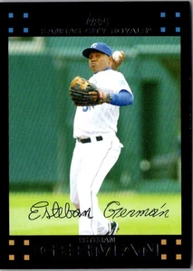 2007 Topps Updates & Highlights Esteban German #UH77 Kansas City Royals - Picture 1 of 2