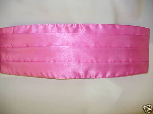 Pink Mist Cummerbund poliéster satinado Foto 1 de 1