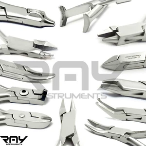 Orthodontic Braces Wire Bending Loop Forming Arch Wire Cut & Hold TC Cutter Lab - Picture 1 of 18