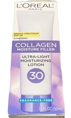L'Oreal Paris Collagen Moisture Filler Daily Moisturizer Day Cream SPF30 -1.7 Oz - Image 1 of 4