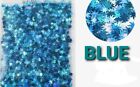 2g Blue Holographic weed  Leaf Sequins 6mm crafts nail art resin DIY