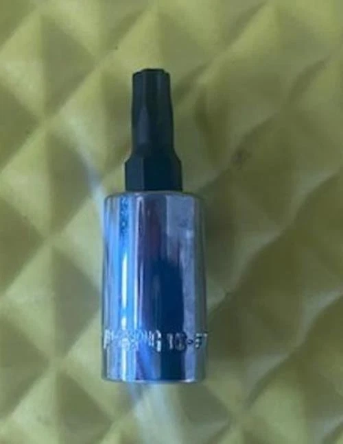 Armstrong 10-878 1/4" Drive T27 Standard Length Torx Driver Socket USA - Image 1 of 1