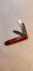 Vintage Red Coca Cola Pocket Knife Made in the USA Double Blade Only $0.99 on eBay