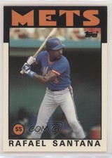 1986 Topps Collector's Edition (Tiffany) Rafael Santana #587