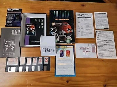 Wing Commander Armada 3.5 DISK PC DOS - Origin - 1994 - Big Box Complete  - Image 1 of 3