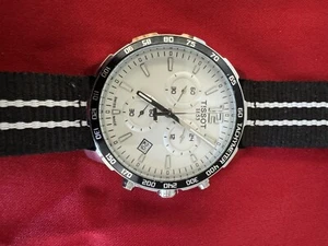 Tissot Quickster Chronograph Men’s Watch NBA San Antonio Spurs T0954171703707 - Picture 1 of 4