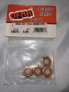 Ofna 17mm Orange Wheel Nuts (4pcs) Ofn15073 - Picture 1 of 2