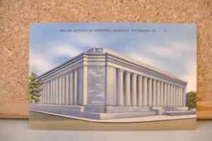 VINTAGE POSTCARD ~MELLON INSTITUTE OF INDUSTRIAL RESEARCH~PITTSBURGH PA~ - Picture 1 of 2