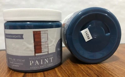 Lote de 6 JARROS DE Summer Nights Rescue Restore pintura de tiza 16 oz. por tarro Foto 1 de 4