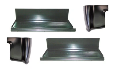 1955-1959 Chevy & GMC Pickup Outer Rocker Panel With Step Plate & Cab Corner Set - Image 1 of 4