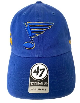 St. Louis Blues ‘47 Clean Up Adjustable Hat Norris Division - Image 1 of 4