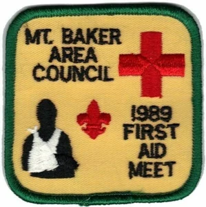 Mt. Baker Area Council 1989 First Aid Meet - Picture 1 of 1