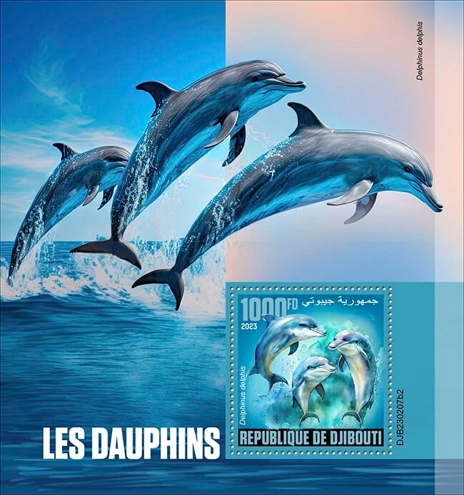 2023/05- DJIBOUTI- DOLPHINS  II         1V complet set    MNH ** - Image 1 of 1