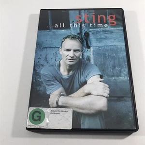 Sting All This Time DVD Region Free PAL Documentary & Concert Performance Italy - Picture 1 of 8