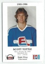 1985-86 Fredericton Express (AHL) Scott Tottle