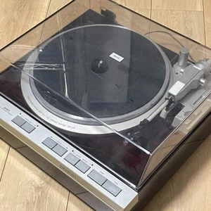 DENON DP-47F Turntable DL-80MC Cartridge Auto Record Player Working Confirmed - Picture 1 of 10
