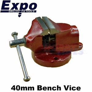 40mm BENCH VICE Pearl Finish Superior 30mm capacity Screw to bench EXPO 79502 - Picture 1 of 3