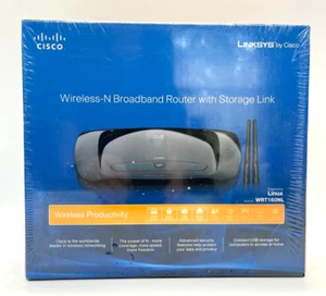 Linksys Cisco 2.4 GHz Wireless-N Broadband Router WRT160NL - Picture 1 of 6