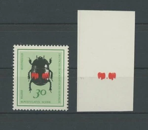 DDR PH 1415 MAGGIOLINO 1968 STAMPA DI FASE INSETTI SCARABEO PROOF IMPERFETTO RARO!! m1863 - Foto 1 di 1