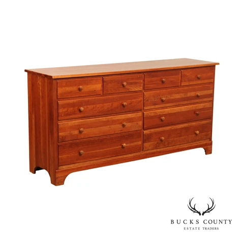 Quality Solid Cherry Wood Long Dresser Cover