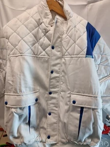 Herbol Jacke Maler Jacke Steppblouson Arbeitsjacke Weiß Größe 48 - Bild 1 von 8