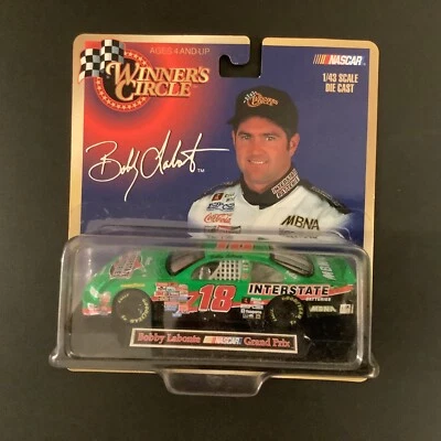 Winner's Circle Bobby Labonte #18 Interstate NASCAR Grand Prix 1/43 Vintage NIP - Image 1 of 4