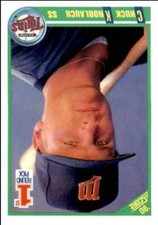 1990 Score Chuck Knoblauch Rookie Minnesota Twins #672