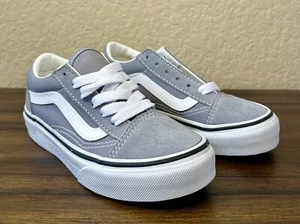 Größe 11,5 Little Kids - VANS Old Skool V Farbe: Nieselregen/Echtweiß - Bild 1 von 7