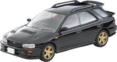 TOMYTEC LV-N281d Subaru Impreza Pure Sports Wagon WRX STi Ver.V Black '98 - Image 1 of 4